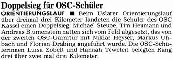 OL: Doppelsieg fr OSC-Schler